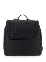 Dolce & Gabbana Dg Emossed In Black