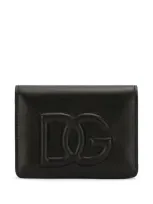 Dolce & Gabbana Dg Logo Leather Wallet