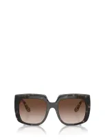 Dolce & Gabbana Eyewear Sunglasses In Havana On White Barrow