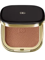 Dolce & Gabbana Face & Eyes Match Lasting Bronzer And Eyeshadow Powder In White