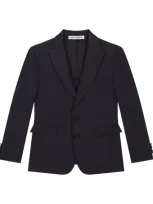 Dolce & Gabbana Kids' Linen-blend Blazer