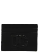 Dolce & Gabbana Logo Card Holder In Black