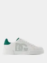 Dolce & Gabbana Sneakers Low Top - Dolce&gabbana - Cuir - Blanc In White