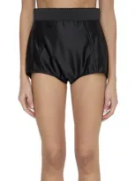 Dolce & Gabbana Kurze High-waist-shorts In Black