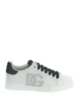 Dolce & Gabbana Portofino Sneaker In White