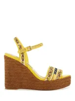 Dolce & Gabbana Sandals In Yellow