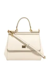 Dolce & Gabbana Sicily Handbag Mini In White