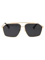 Dolce & Gabbana Sunglasses In 02/87 Gold