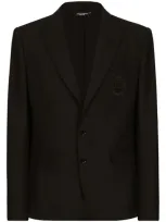 Dolce & Gabbana Tailored Jacket Clothing In Black