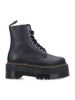 Dr. Martens' Pascal Max Dr. Martens Amphibian In Leather In Black