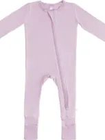 Dreamland Baby Kids'  Baby Pajamas With Dream Cuffs In Misty Mauve