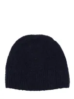 Dries Van Noten Knit Hat In Blue