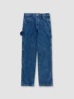 Dries Van Noten Penfell Jeans And Gamba Dritta In Blue