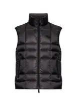 Dsquared2 3d Ripstop Down Vest In Black