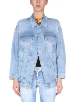 Dsquared2 Denim Jacket In Blue