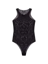 Dsquared2 Embellished Slim Fit Bodysuit In Black