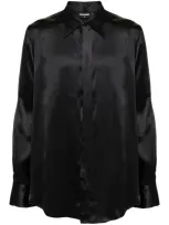 Dsquared2 Sexy Tie Shirt In Schwarz