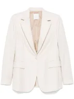 Eleventy Metallic Blazer In Neutrals