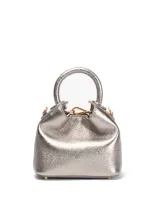 Elleme Madeleine Metallic Leather Titanium