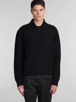 Emporio Armani Knitwear In Black Wool