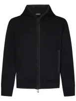 Emporio Armani Sweatshirt In Black