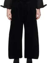 Engineered Garments Black Iac Trousers In Wp011 Black Cotton 8