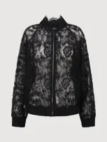 Ermanno Scervino Floral Bomber Jacket