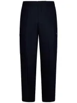 Etro Stretch Wool Black Trouser