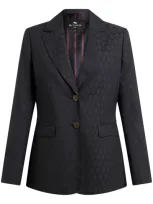 Etro Jacket In Black