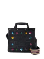 Etro Love Medium Tote Bag In Black