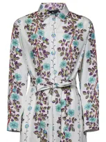 Etro Printed Cover-up Tunic In White