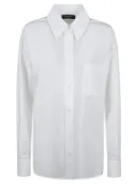 Fabiana Filippi Long-sleeved Shirt In White