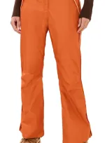 Farm Rio Orange Ski Pants Orange