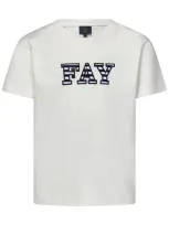 Fay Kids' T-shirt In White