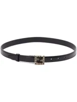 Fendi Ff Belt In Black