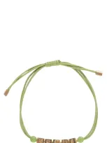 Fendi Rope Bracelet In Green