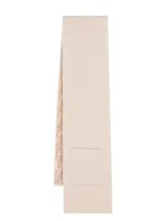 Fendi Scarf Double Reversible In Nude & Neutrals