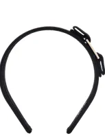 Ferragamo Headband In Black