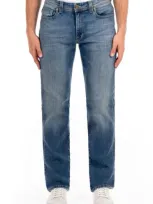 Fidelity Denim Jimmy Slim Straight Leg Jeans In Mirage