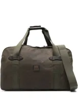 Filson Distressed-finish Cotton Holdall In 308 Otter Green