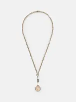 Foundrae Refined Clip 18kt Gold Chain Necklace With Diamonds