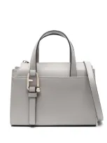 Furla Nuvola Tote Bag In Grey