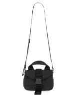 Ganni Bag With Logo In Black