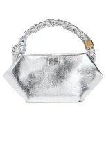 Ganni Bou Bag Mini Silver Silver