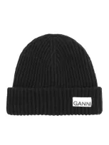 Ganni Hat In Black