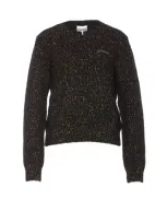 Ganni Sweaters In Black