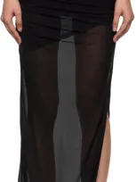 Gauge81 Black Tiroi Maxi Skirt In 100 Black