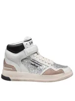 Ghoud Tweener High Sneakers In Silver