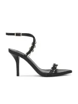 Gia Borghini X Miaou Reno Sandal In Black