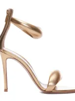 Gianvito Rossi Bijoux Sandals In Golden